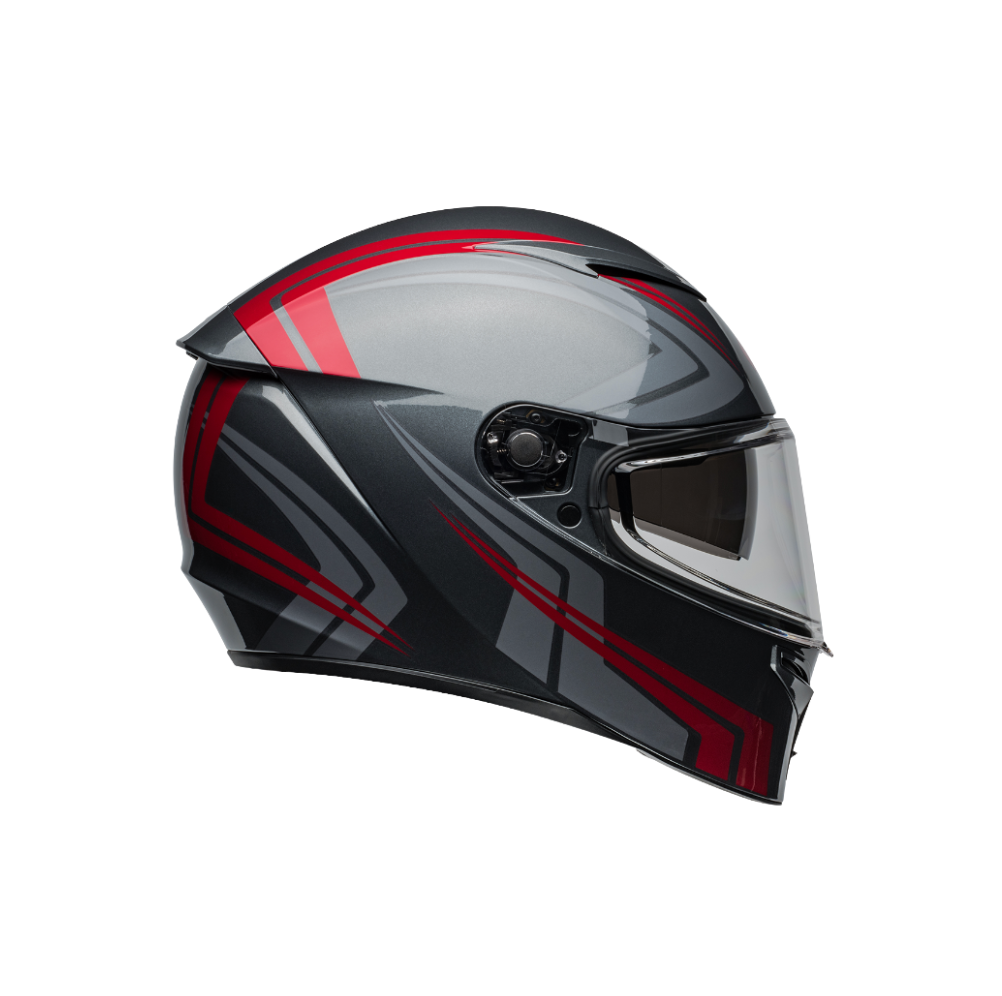 Lithium-Jetstream Gloss Gray/Candy Red