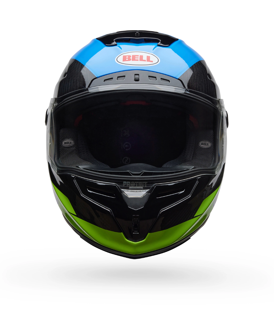 Race Star DLX Flex-Corsa Gloss Blue/Flo Green