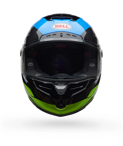 Race Star DLX Flex-Corsa Gloss Blue/Flo Green
