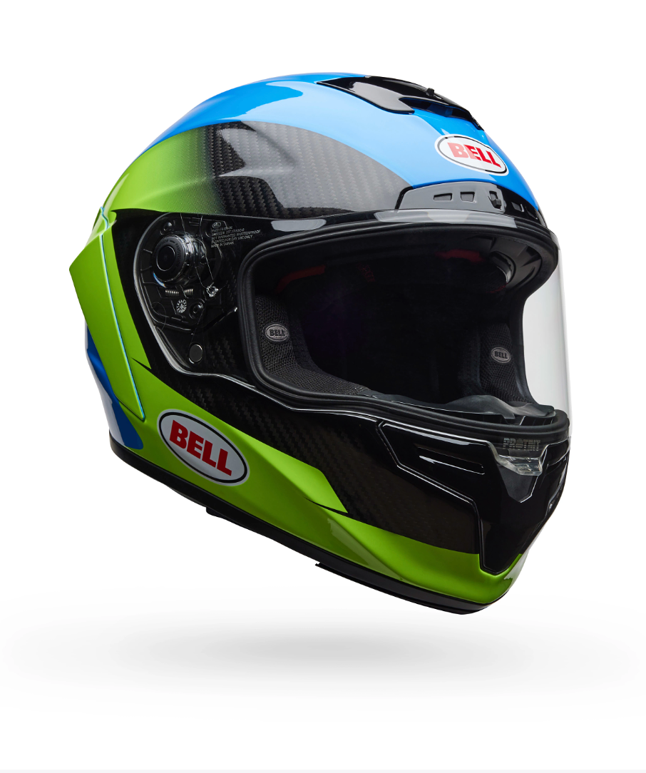 Race Star DLX Flex-Corsa Gloss Blue/Flo Green