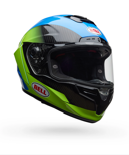Race Star DLX Flex-Corsa Gloss Blue/Flo Green